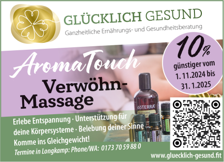 Angebot Massage Winter 2024/25 10% Rabatt